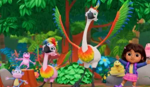 Quickatoo (Taboo) e Quickatina (Jett) em 'DORA'