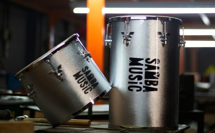 Instrumentos brasileiros de percussão são exportados pra Ásia (Divulgação)