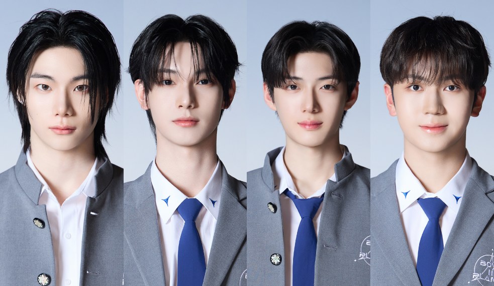 Chris, Chueli Li Yu, Chung Sang Hyeon e Ham Hyun Seo