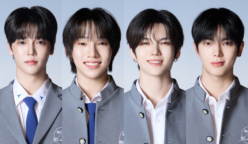 Jang Han Eum, Jang Tae Yoon, Jo Gye Hyeon e Jun Lee Jeong