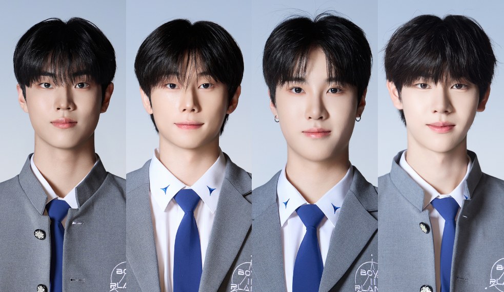 Kim Daniel, Kim Dong Hyun A, Kim Dong Hyun B e Kim Dong Yun