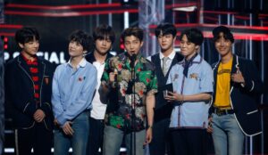 BTS no Billboard Music Awards em 2018
