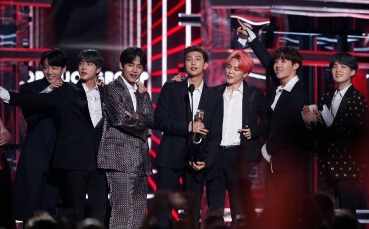BTS no Billboard Music Awards em 2019