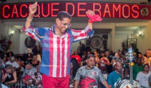 Bira Presidente, do Fundo de Quintal, dançava o "Miudinho" como ninguém (Reprodução/Facebook)