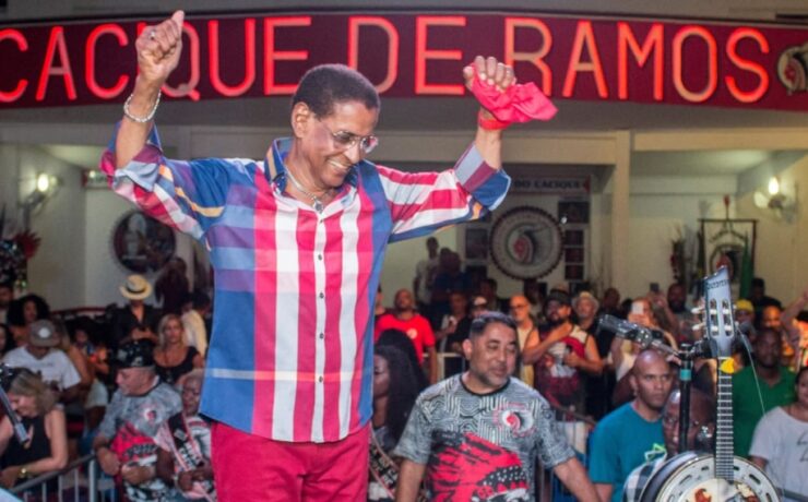 Bira Presidente, do Fundo de Quintal, dançava o "Miudinho" como ninguém (Reprodução/Facebook)