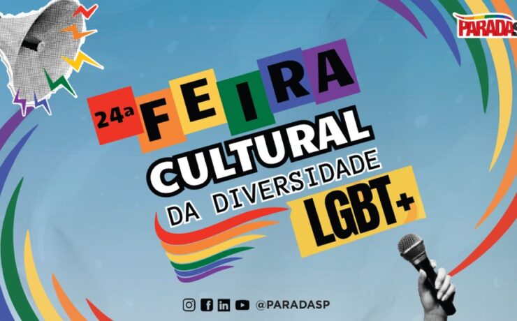24ª Feira Cultural da Diversidade LGBTQIA+ em São Paulo