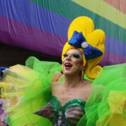 Tchaka na Parada LGBT+ de SP (Rovena Rosa/ Agência Brasil)