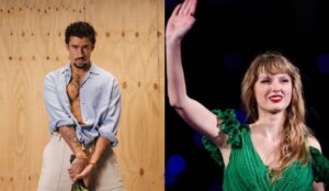 Bad Bunny e Taylor Swift (divulgação)