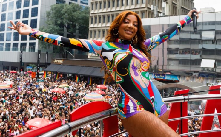 Ludmilla na Parada LGBT+ de SP (Patrícia Devoraes_Brazil News)