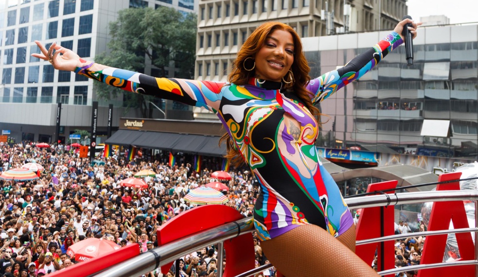 Ludmilla na Parada LGBT+ de SP (Patrícia Devoraes_Brazil News)
