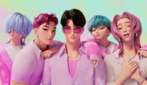 Imagem do filme 'Guerreiras do K-Pop' (Netflix)