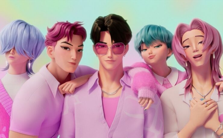 Imagem do filme 'Guerreiras do K-Pop' (Netflix)