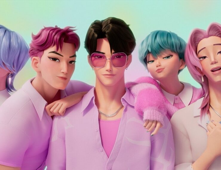 Imagem do filme 'Guerreiras do K-Pop' (Netflix)