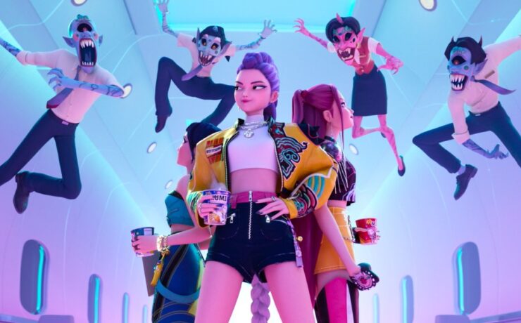 Imagem do filme 'Guerreiras do K-Pop'