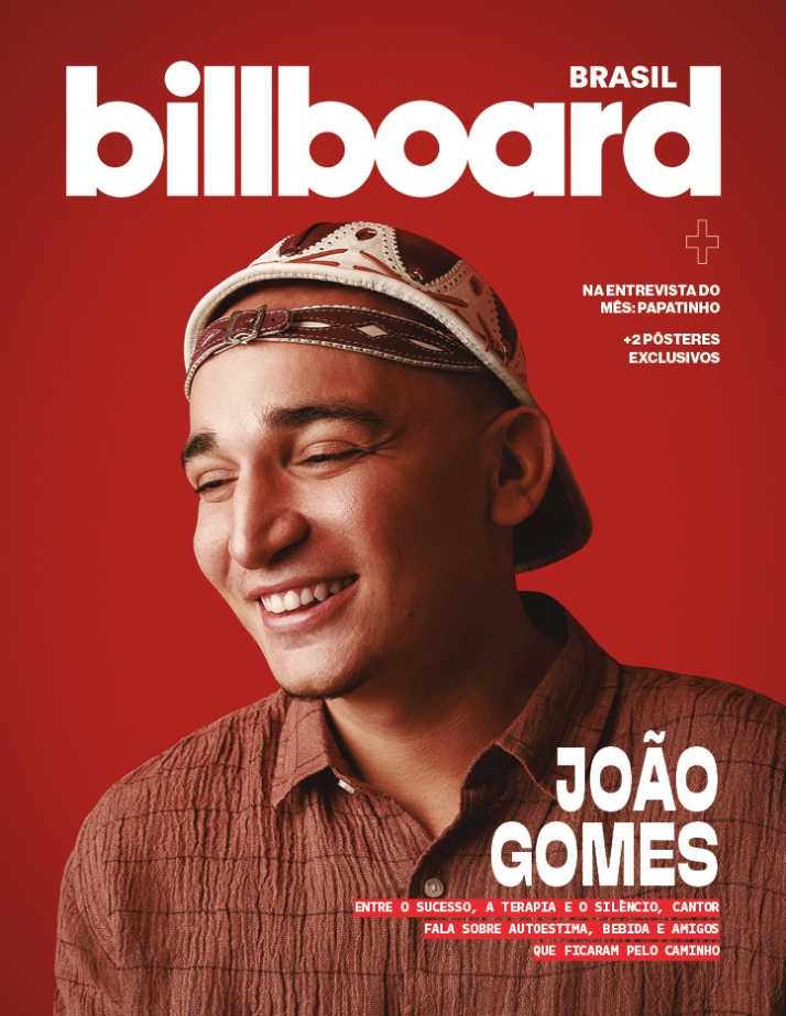 O cantor João Gomes, capa e destaque da edição #16 da Billboard Brasil