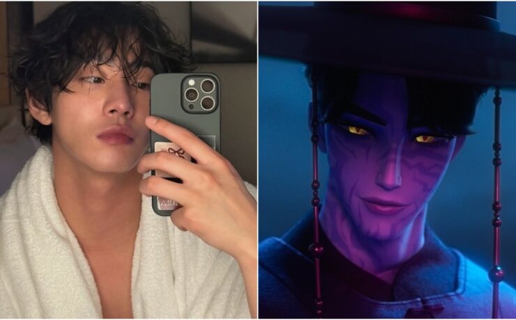 Ahn Hyoseop é Jinu em 'Guerreiras do K-pop'