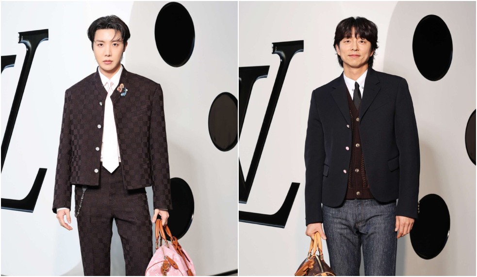 J-Hope (BTS) e o ator sul-coreano Gong Yoo
