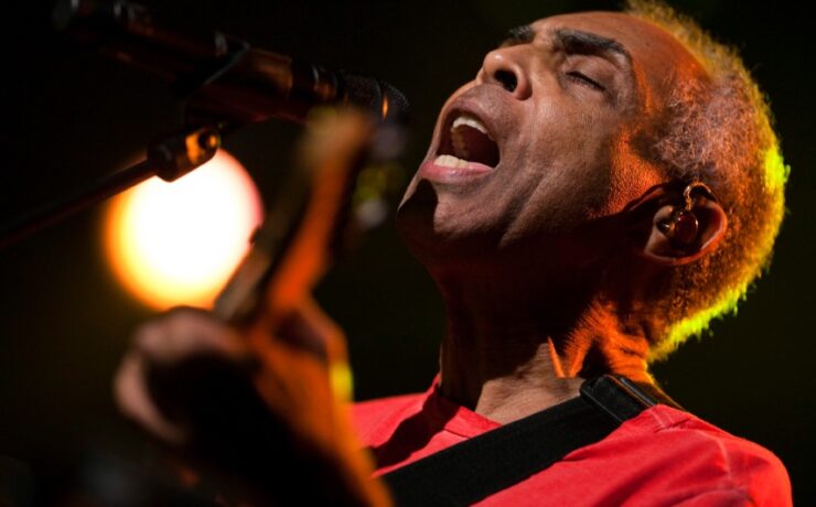 Gilberto Gil faz 83 anos (REUTERS/Valentin Flauraud)