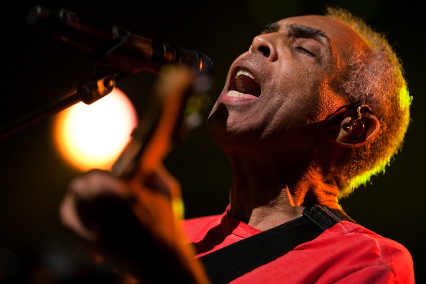 Gilberto Gil faz 83 anos (REUTERS/Valentin Flauraud)
