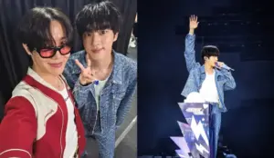 Jin recebe amigos do BTS em show de estreia de sua tour Reproducao BigHit