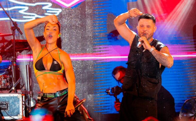 Hitmaker e Michele Andrade (divulgação)