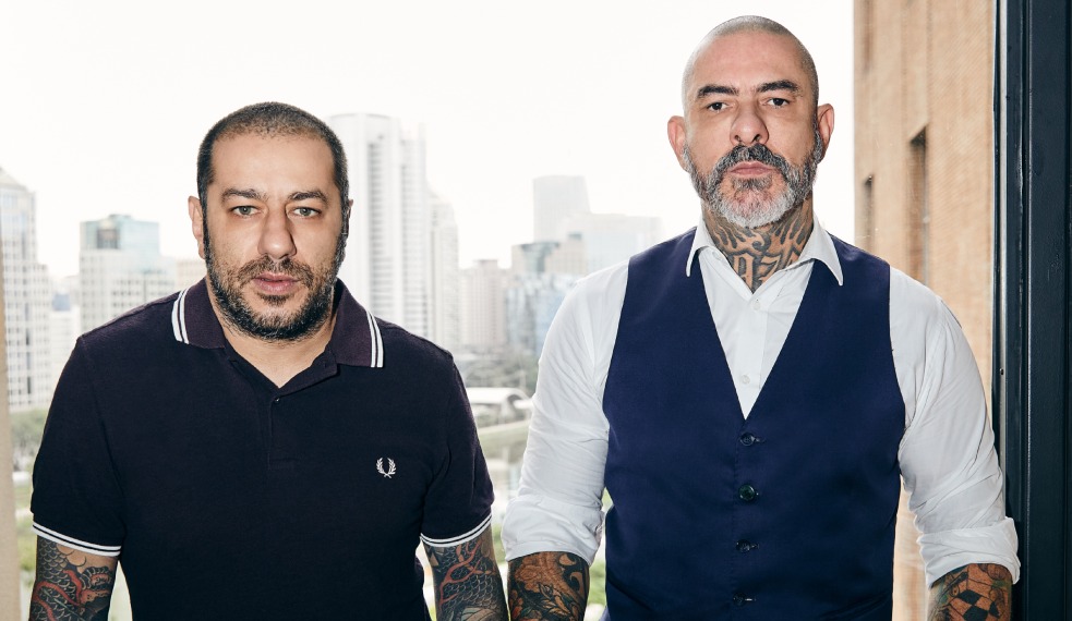 Fernando Badauí, do CPM22, e Henrique Fogaça