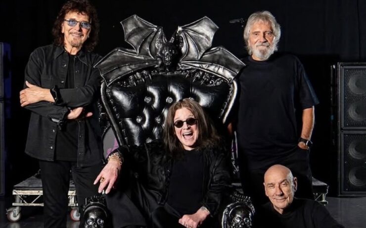 Formação original do Black Sabbath (Ross Halfin/Instagram/divulgação)