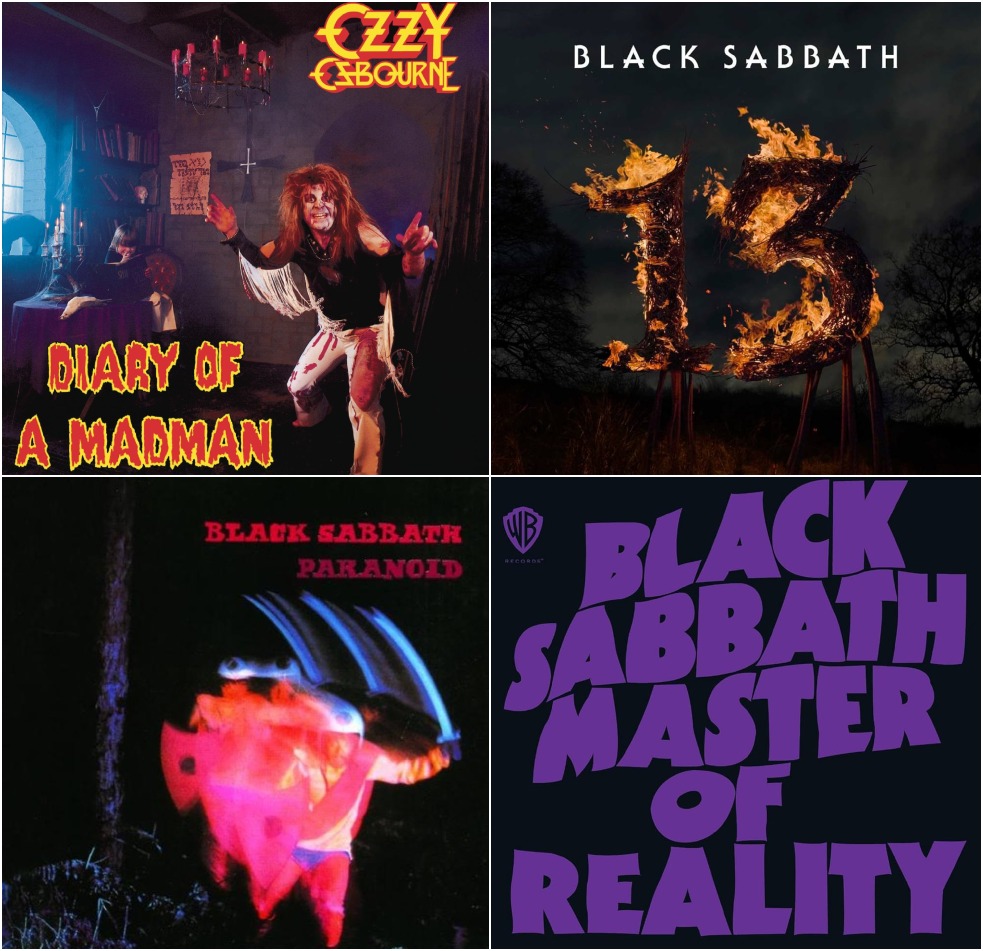Álbuns de Ozzy Osbourne e Black Sabbath na Billboard 200