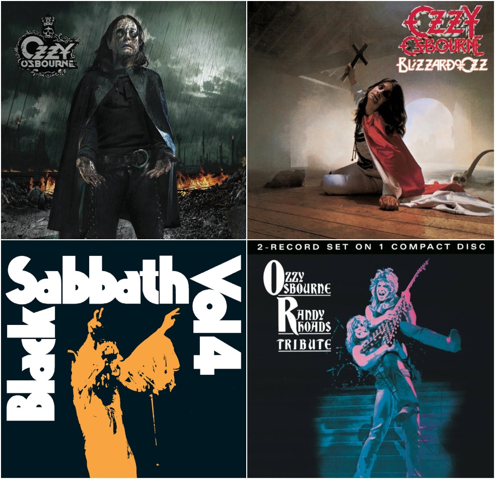 Álbuns de Ozzy Osbourne e Black Sabbath na Billboard 200