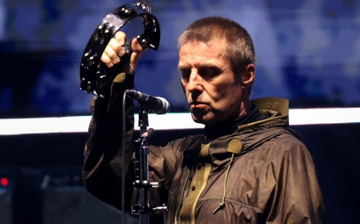 Liam Gallagher no primeiro show do Oasis desde 2009