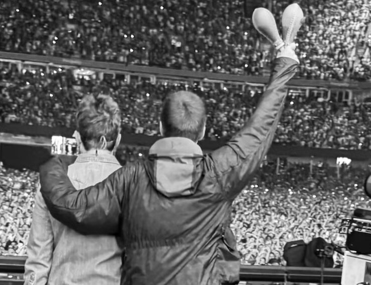 Primeiro show da volta do Oasis no País de Gales (Instagram)