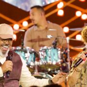 'Som Brasil' com Jorge Aragão e Alcione (Globo/ Manoella Mello)