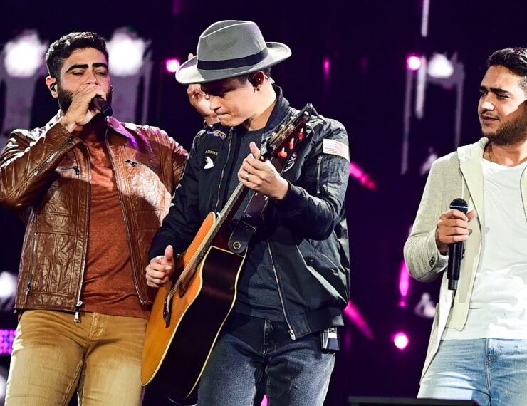 Henrique e Juliano no Allianz (Leo Franco / AgNews)