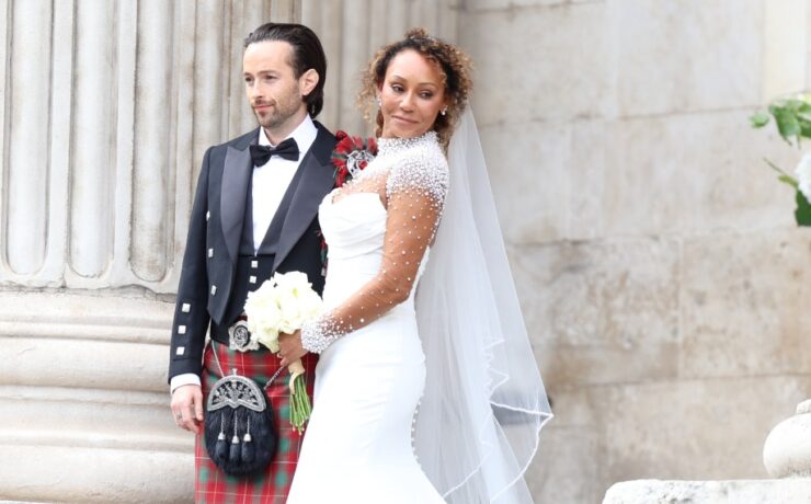Mel B, das Spice Girls, e Rory McPhee