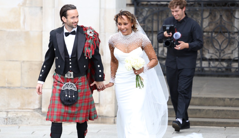 Mel B, das Spice Girls, e Rory McPhee