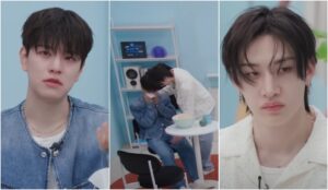 Seungmin e Bang Chan, do Stray Kids