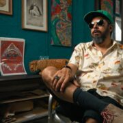 Jorge Du Peixe, vocalista da banda pernambucana Nação Zumbi.