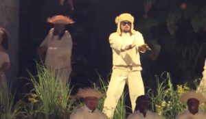 Bad Bunny na estreia da turnê