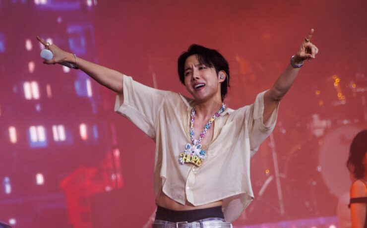 J-Hope (BTS) no Lollapalooza Berlim em 2025