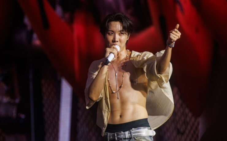J-Hope (BTS) no Lollapalooza Berlim em 2025