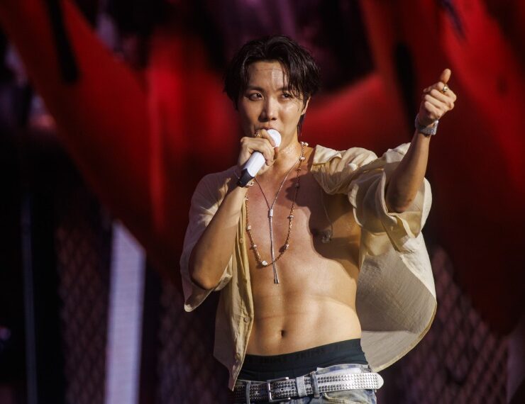 J-Hope (BTS) no Lollapalooza Berlim em 2025
