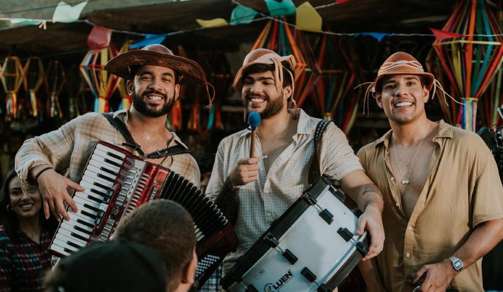 Henry Freitas, Kadu Martins e Nuzio Medeiros