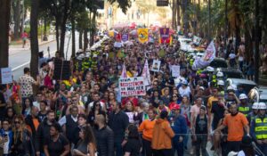 Caminhada Lésbica e Bissexual em São Paulo