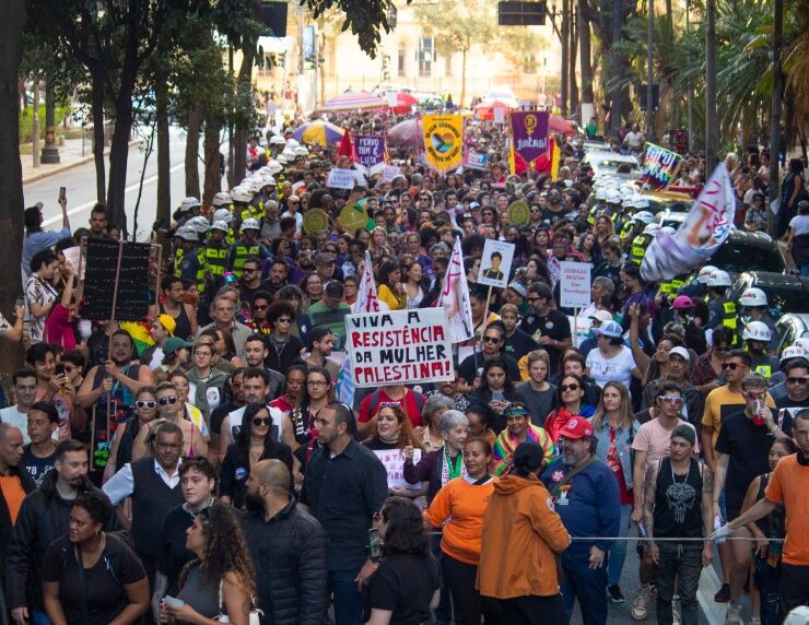 Caminhada Lésbica e Bissexual em São Paulo