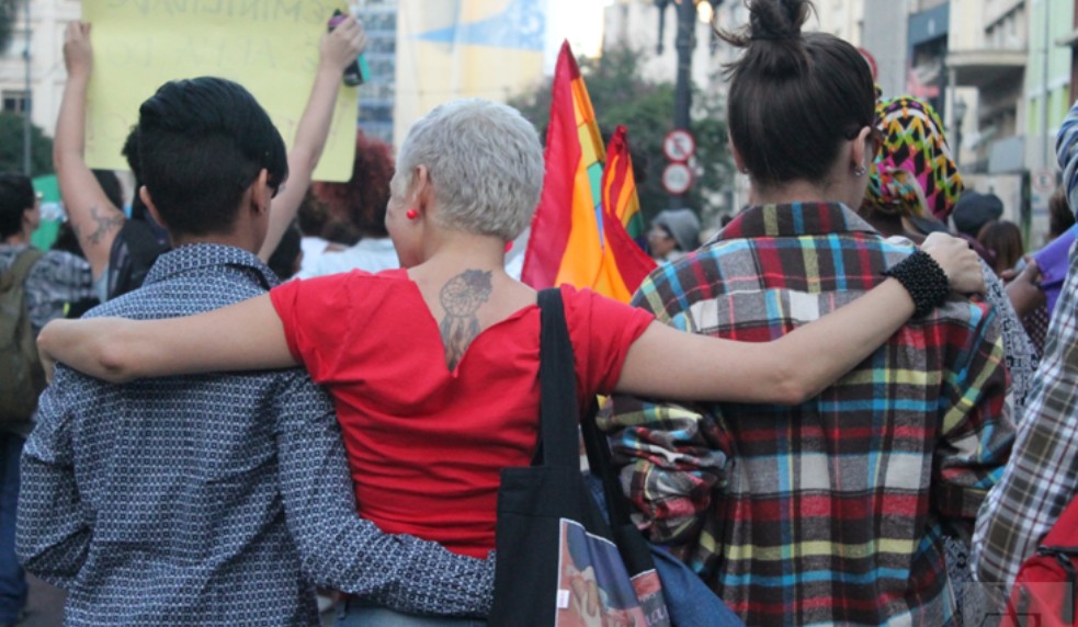Caminhada Lésbica e Bissexual em São Paulo