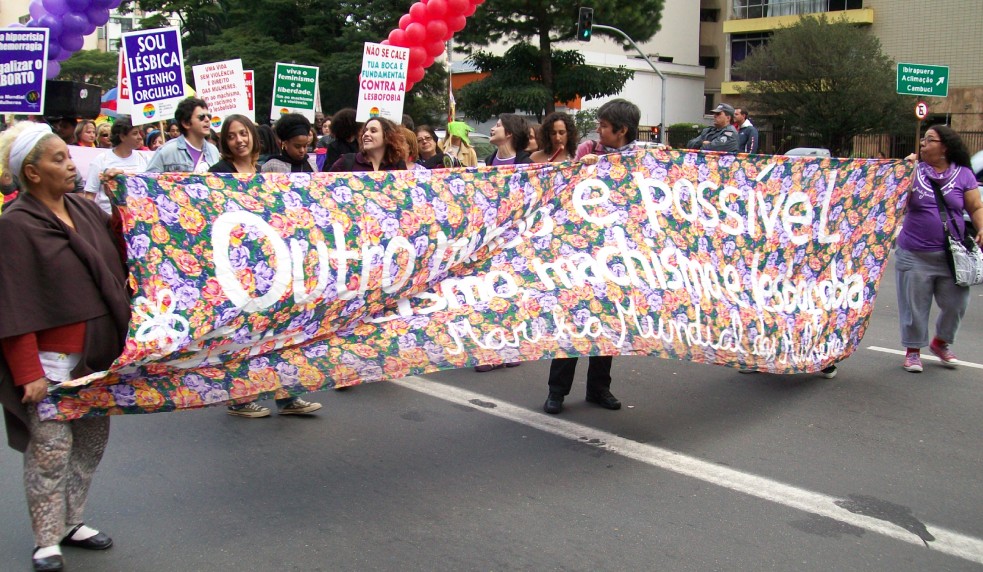 Caminhada Lésbica e Bissexual em São Paulo