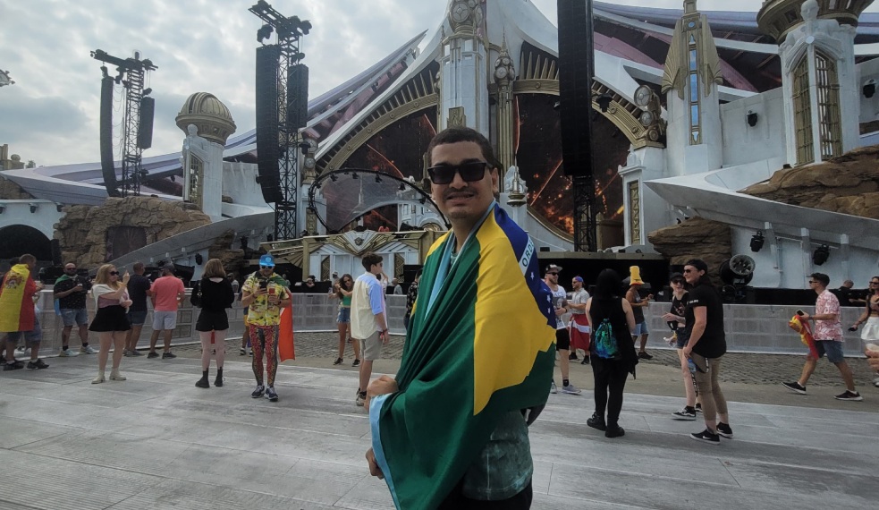 Alexandre confia na recuperação do Tomorrowland, após incêndio (arquivo pessoal)