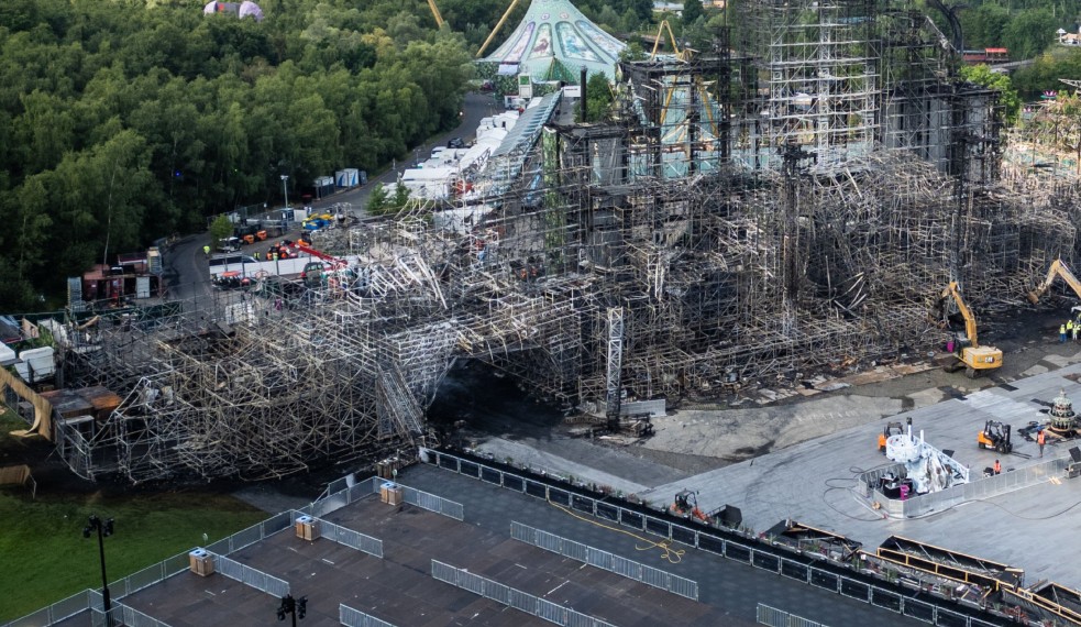 Palco do Tomorrowland Bélgica 2025
