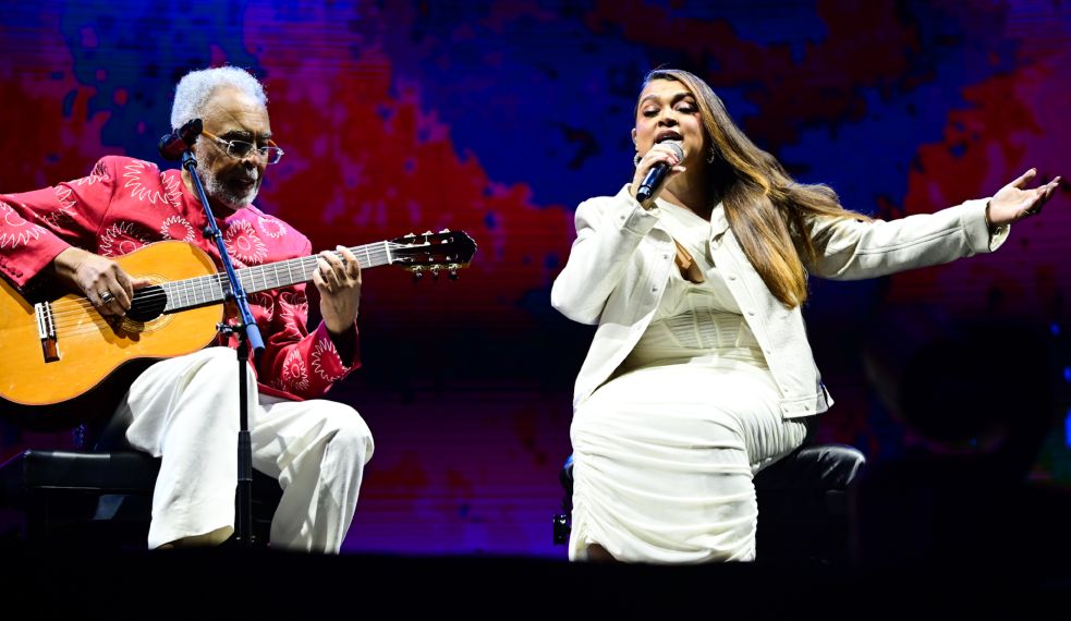 Preta e Gilberto Gil