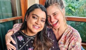 Preta Gil e Carolina Dieckmmann